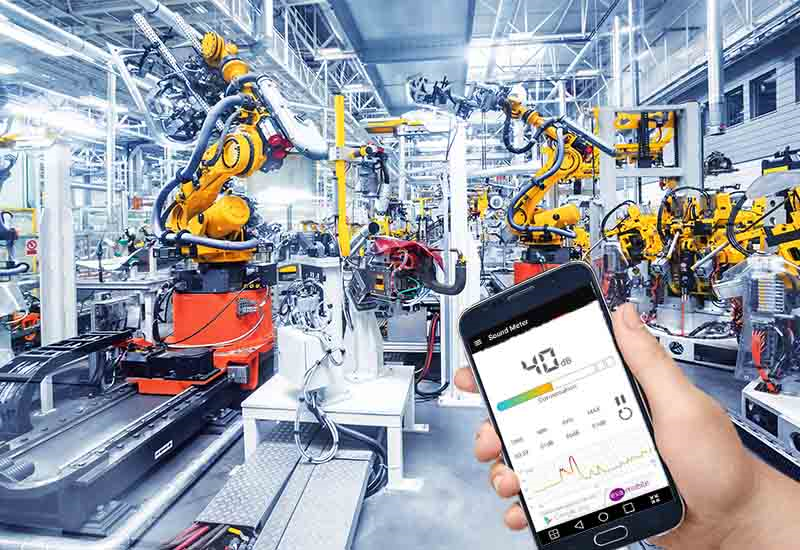Ứng dụng không chỉ đo tiếng ồn mà còn đo mức độ âm thanh hoặc áp suất âm thanh bằng decibel (dB)